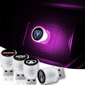 Carro LED USB Ambiente de Luz Mini Portátil de Luz Plug and Play Para a Great Wall Hover H5 H3 Seguro M4 Wingle 5 o Veado Voleex C30 Bens 1