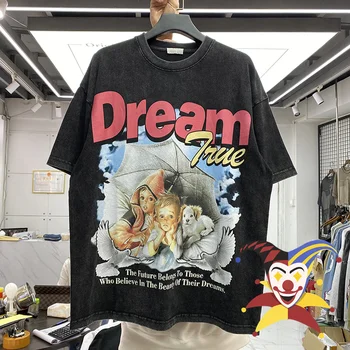 Vestuário de mulher Harajuku crop top do Verão Goth Imprimir Camiseta Casual manga curta T-Shirt Goth Streetwear Tops y2k Blusas Top mulheres venda \ Topos & Tees > Hop-on-tours.pt 11