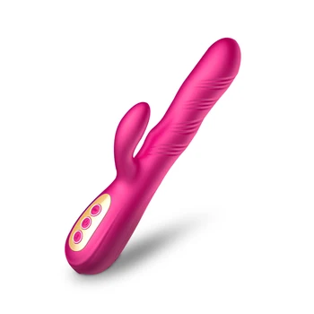 Poderoso Coelho enorme Vibrador Vibrador para as Mulheres Vaginal Massageador com Forte 10 de Vibração 12 de Giro Brinquedos Sexuais para Adultos Sex Shop