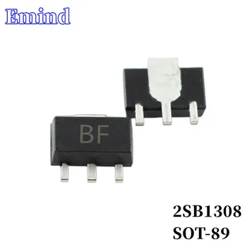 100Pcs 2SB1308 Transistor SMD Pegada SOT-89 Serigrafia BF Tipo PNP 20V/5A Bipolar Amplificador de Transistor 2