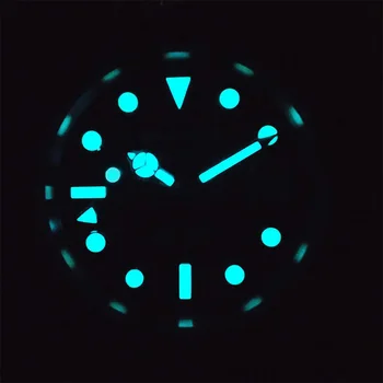 Luxo nova Homens relógio de Pulso Mecânico Jubileu Inoxidável NH34 GMT Relógio Marca de Topo do Vidro Safira Homens Relógios reloj hombre 2