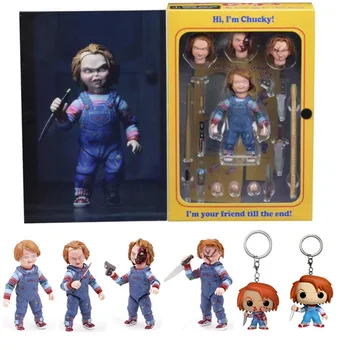 Chuckys Figura Bom Galera com Acessórios Modelo Colecionável anime Figura Brinquedos que Ele Quer que Você Seja Um Melhor Amigo brincadeira de Criança da Boneca 1