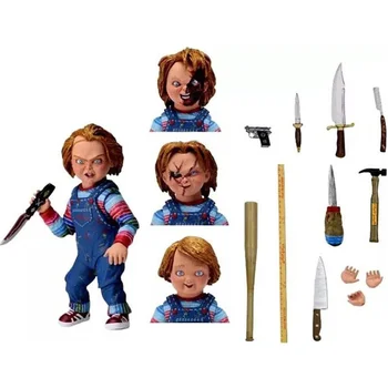 Chuckys Figura Bom Galera com Acessórios Modelo Colecionável anime Figura Brinquedos que Ele Quer que Você Seja Um Melhor Amigo brincadeira de Criança da Boneca 2