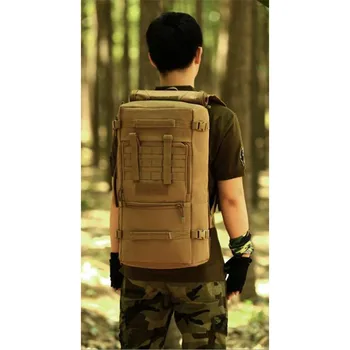 nylon militar impermeável, mochila, saco de 50 l multifuncionais lazer de moda do caderno de aeronaves mochila de marca melhor mochila masculina 2