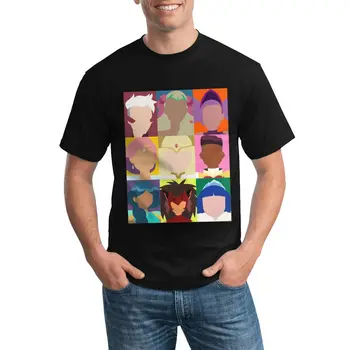 Homens T-Shirt Ela Ra Pop Arte Pura, T-Shirts spop catra arco brilho Original de Algodão de Impressão Camiseta de Mangas Curtas Tees Presente 3XL 4XL 5XL