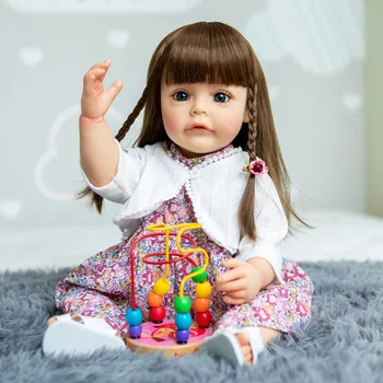 55cm Cheio de Plástico Suesue Simulado Bebê Reborn Boneca Bebê Reborn Realista Realista Criança Bebês, Crianças Brinquedo Presentes Grils Bebê 1