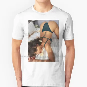 Riley Reid-Babe T-Shirt de Algodão 6XL Riley Reid Babe Modelo Kinky Mia Khalifa Sasha Grey Fetiche Sexy