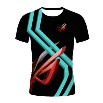 Elegante E Interessante Geométrica dos Homens T-Shirts Impressos em 3D Moderno Desporto de Homens E Mulheres Plus T-Shirts